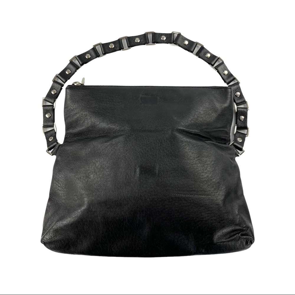 Wilsons Black Leather Maxima Shoulder Bag Handbag Purse